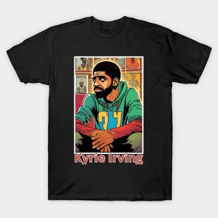 Kyrie Irving Victor illustration design T-Shirt